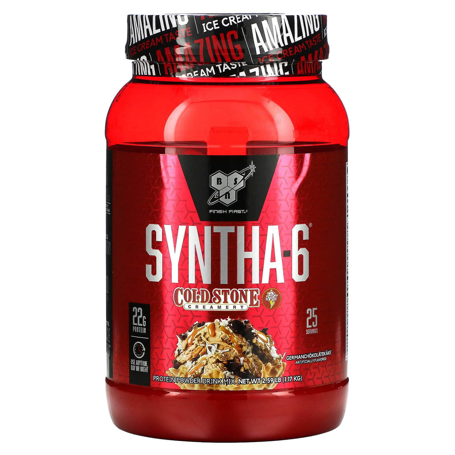 

Syntha-6, маслобойна с холодными камнями, германхолатекаке, 1,17 кг (2,59 фунта), BSN