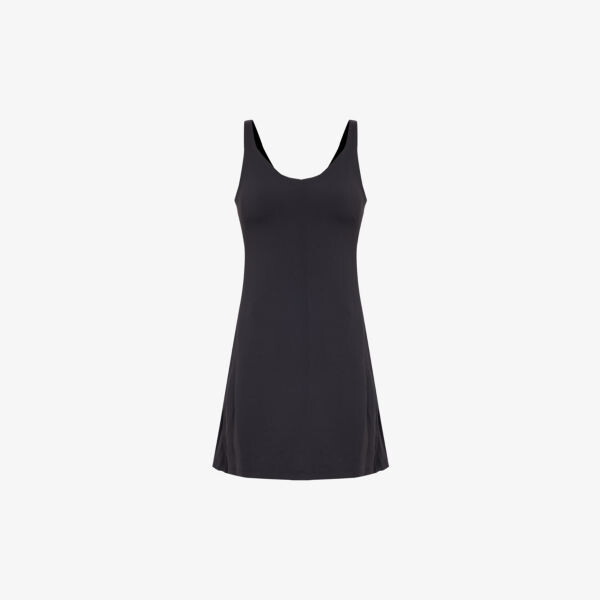 

Мини-платье align с v-образным вырезом из эластичной ткани Lululemon, черный