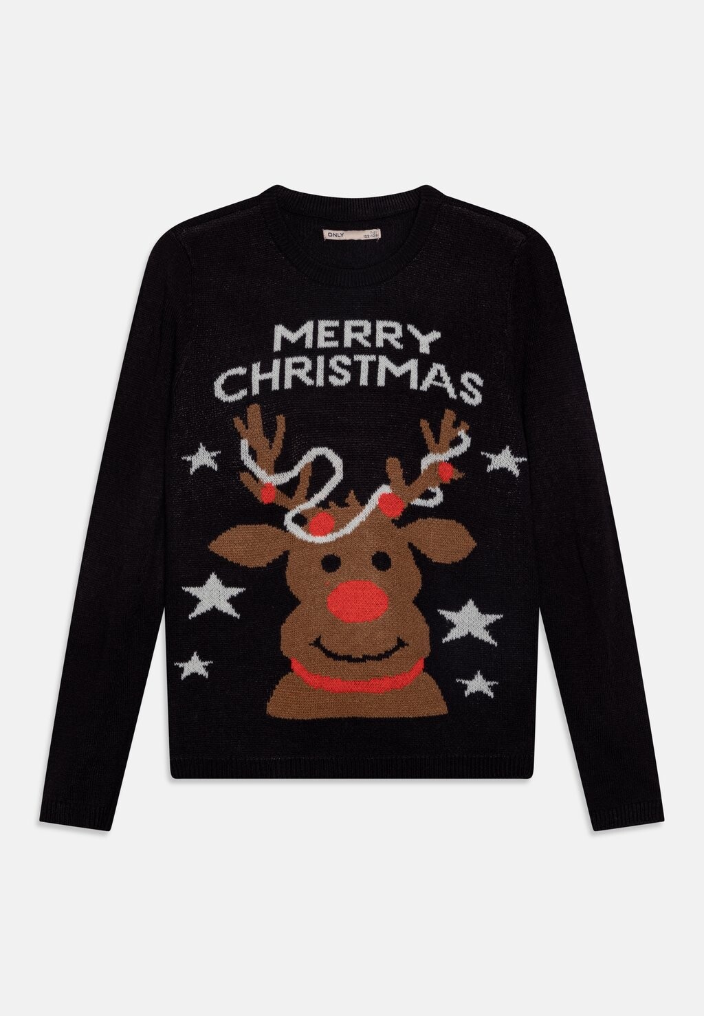 

Свитер Kogxmas Deer Unisex Kids ONLY, цвет night sky/poppy red/black/toasted coconut