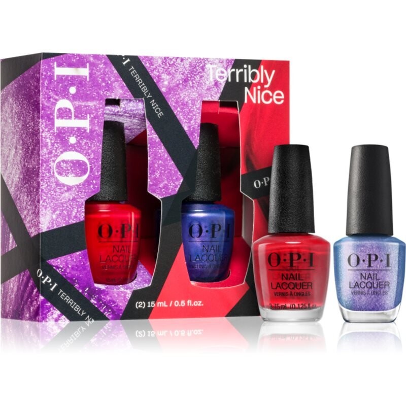 

OPI Лак для ногтей ужасно приятный Rebel с подарочным набором (для ногтей)