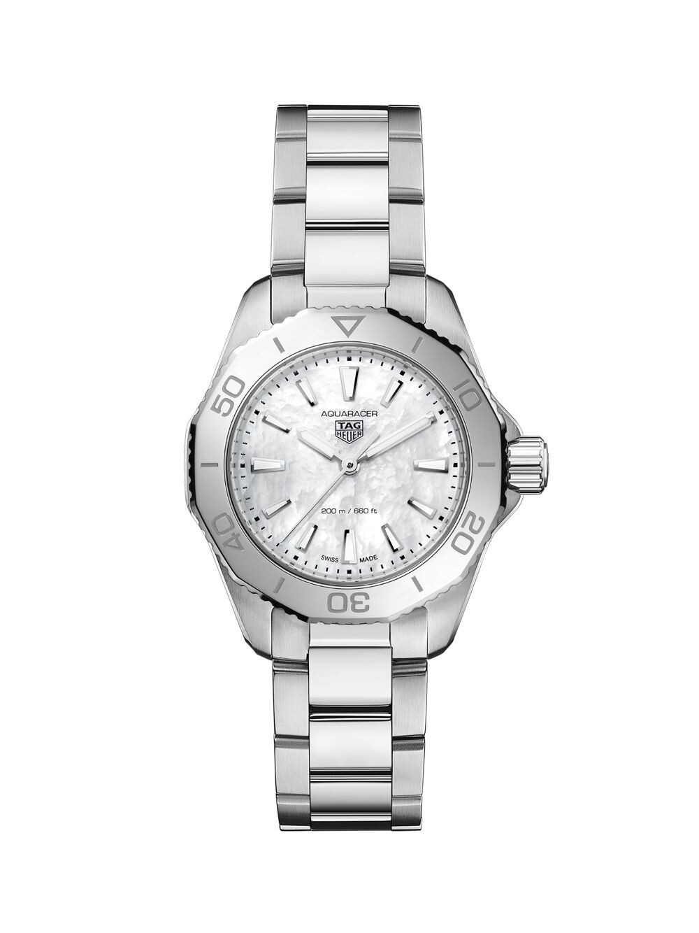 

Часы Aquaracer Professional 200 с браслетом из нержавеющей стали TAG Heuer
