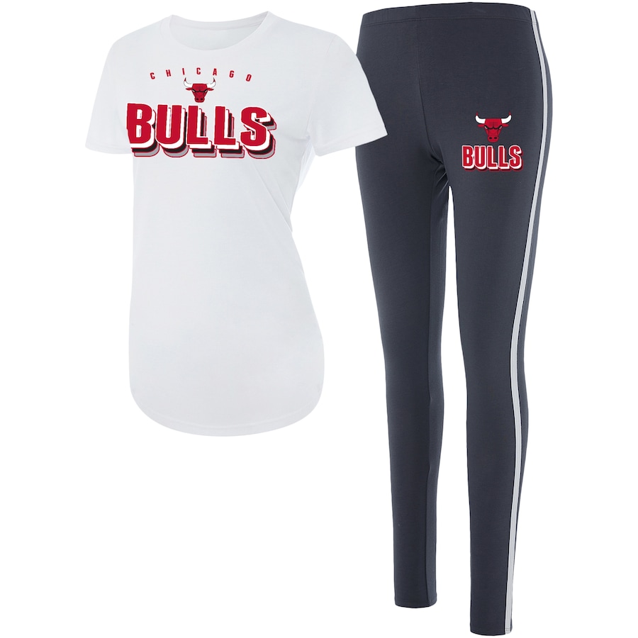 

Пижамный комплект Concepts Sport Chicago Bulls, белый