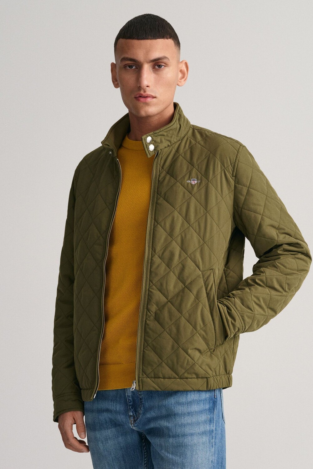 

Стеганая ветровка Gant GANT, зеленый