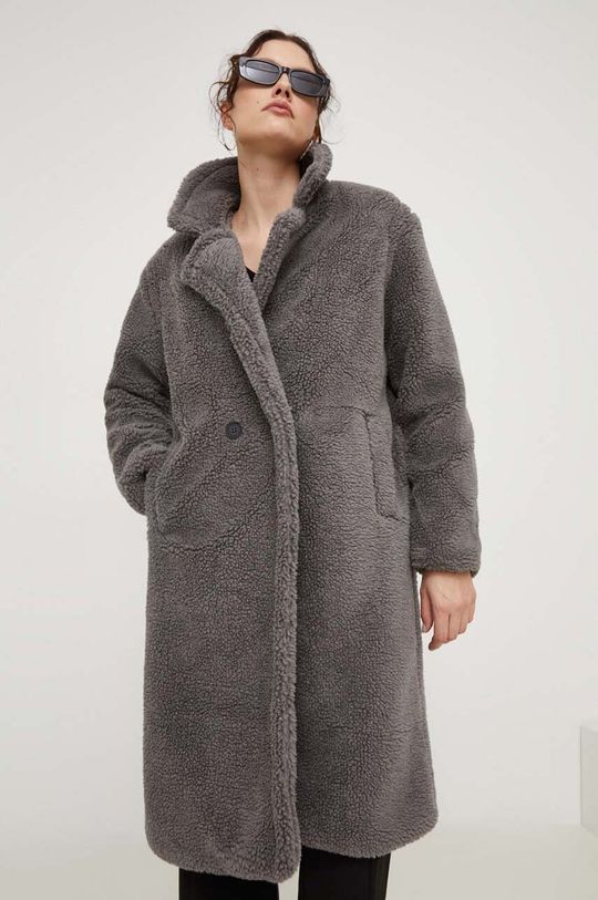 Пальто Answear Lab, серый