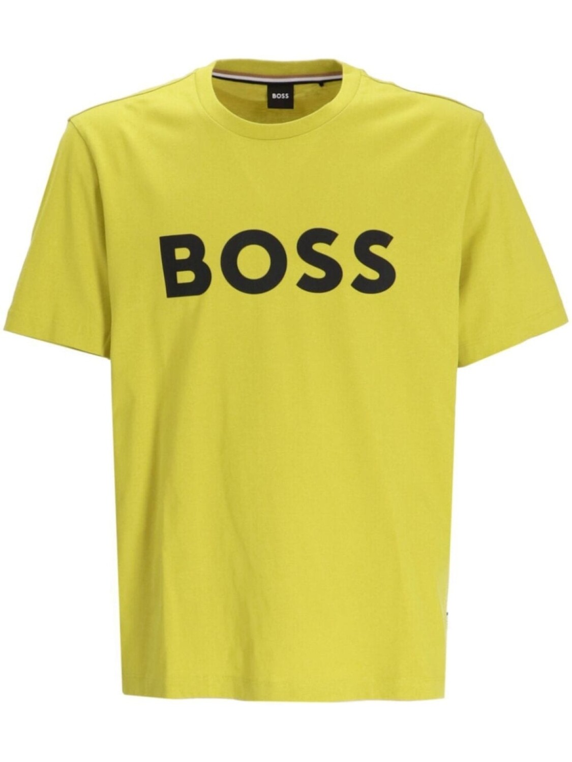 

BOSS футболка с логотипом, желтый