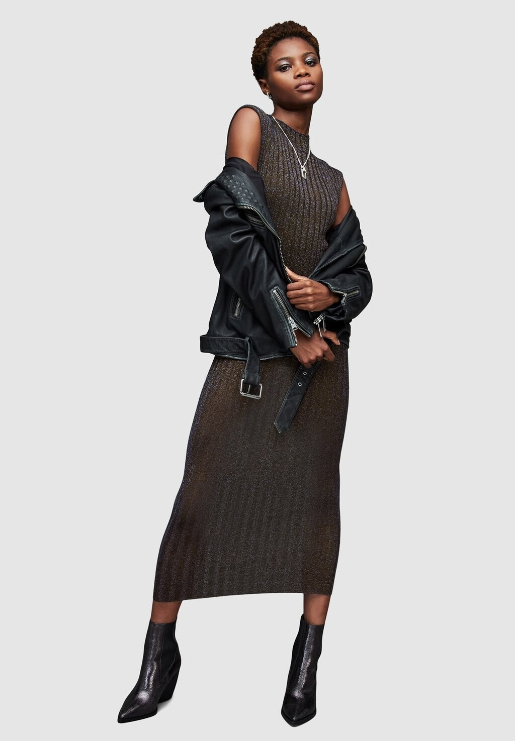 

Широкое платье AllSaints PATRICE, мульти