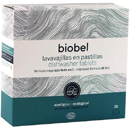 Таблетки Biobel Ecoological для посудомоечной машины, 30 шт.