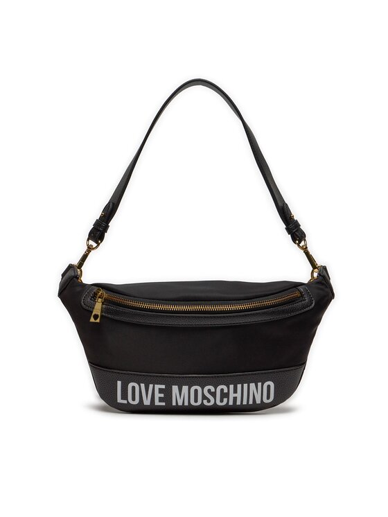 

Поясная сумка Love Moschino, черный