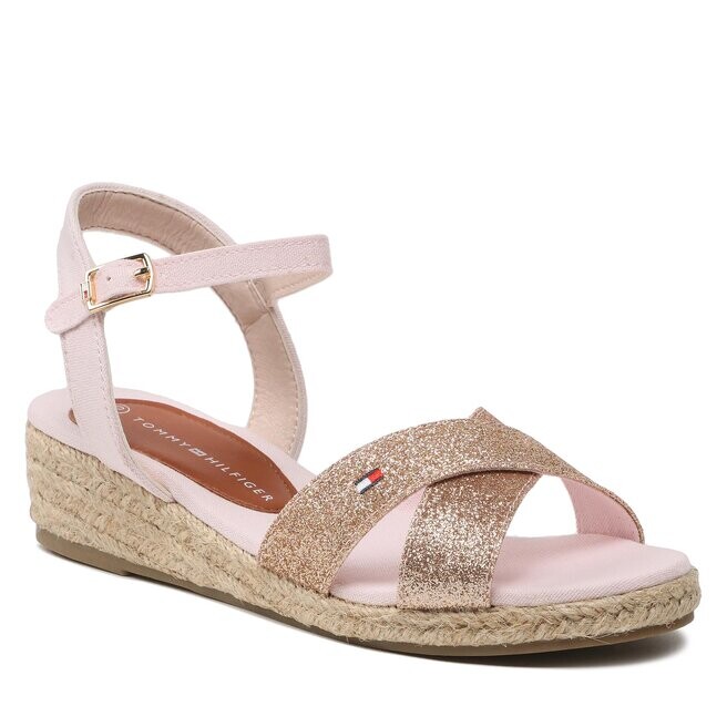 

Сандалии Tommy Hilfiger RopeWedge Sandal, розовый