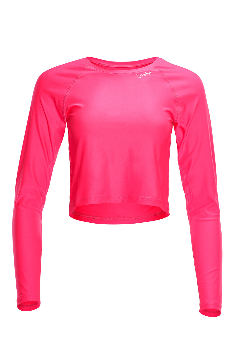

Лонгслив Winshape Functional Light Cropped Long Sleeve Top AET116, цвет neon pink