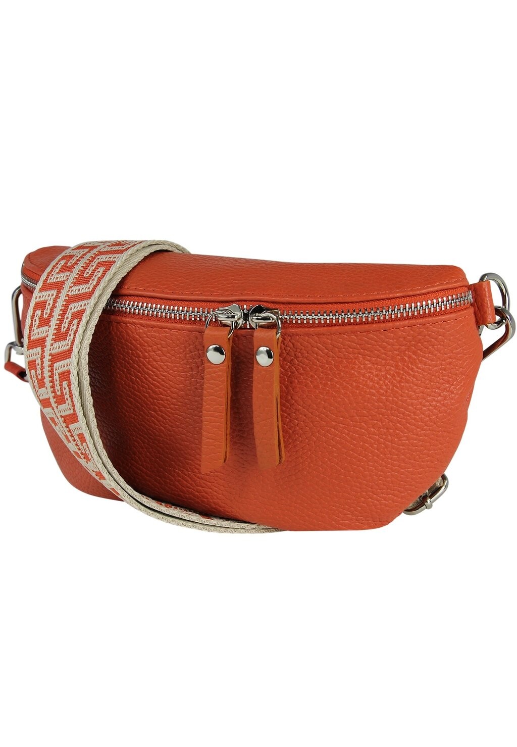 

Поясная сумка GÜRTELTASCHE Drachenleder, цвет orange papaya mehrfarbig
