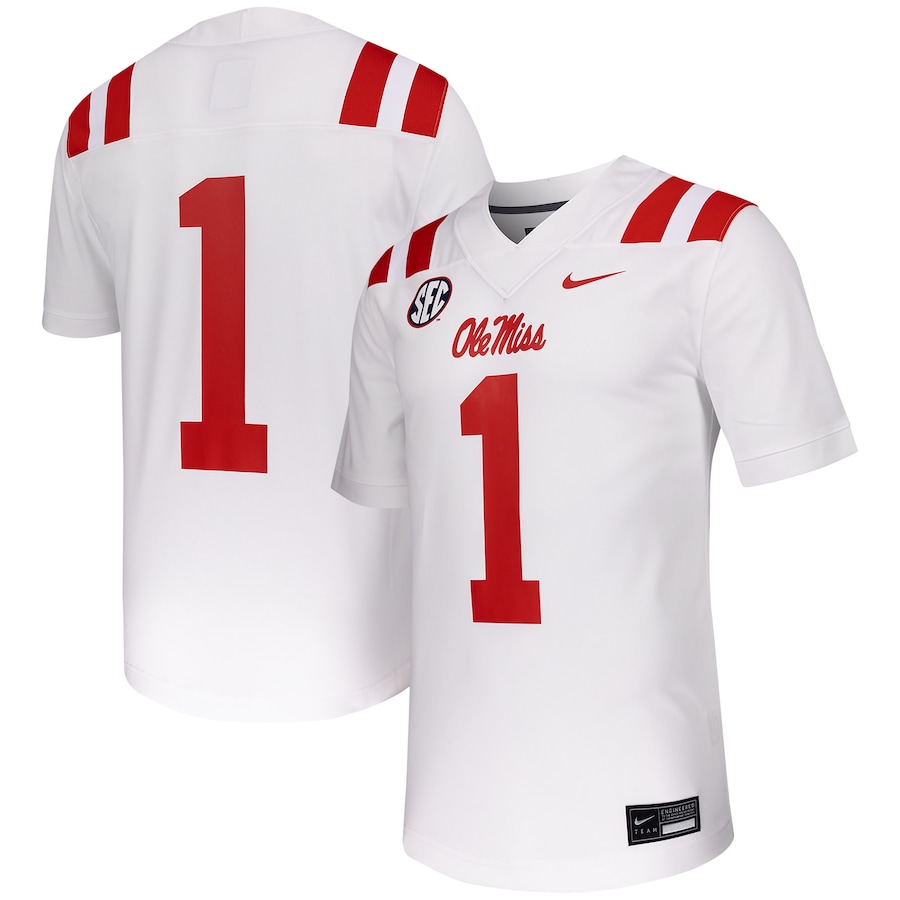 

Джерси Nike Ole Miss Rebels, белый