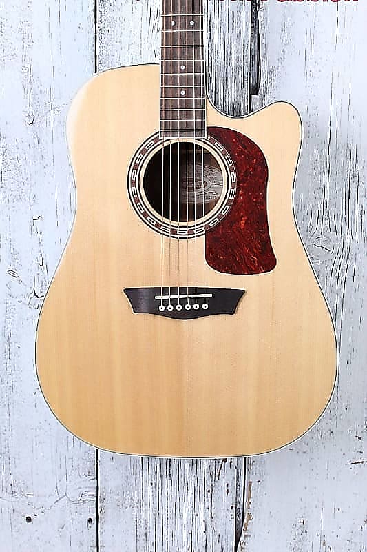 

Акустическая гитара Washburn D20SCE Heritage Series Dreadnought Acoustic Electric Guitar Natural