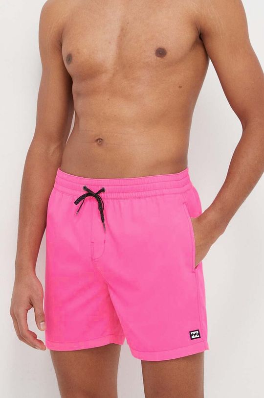 Плавки Billabong, розовый шорты для плавания billabong размер xs мультиколор