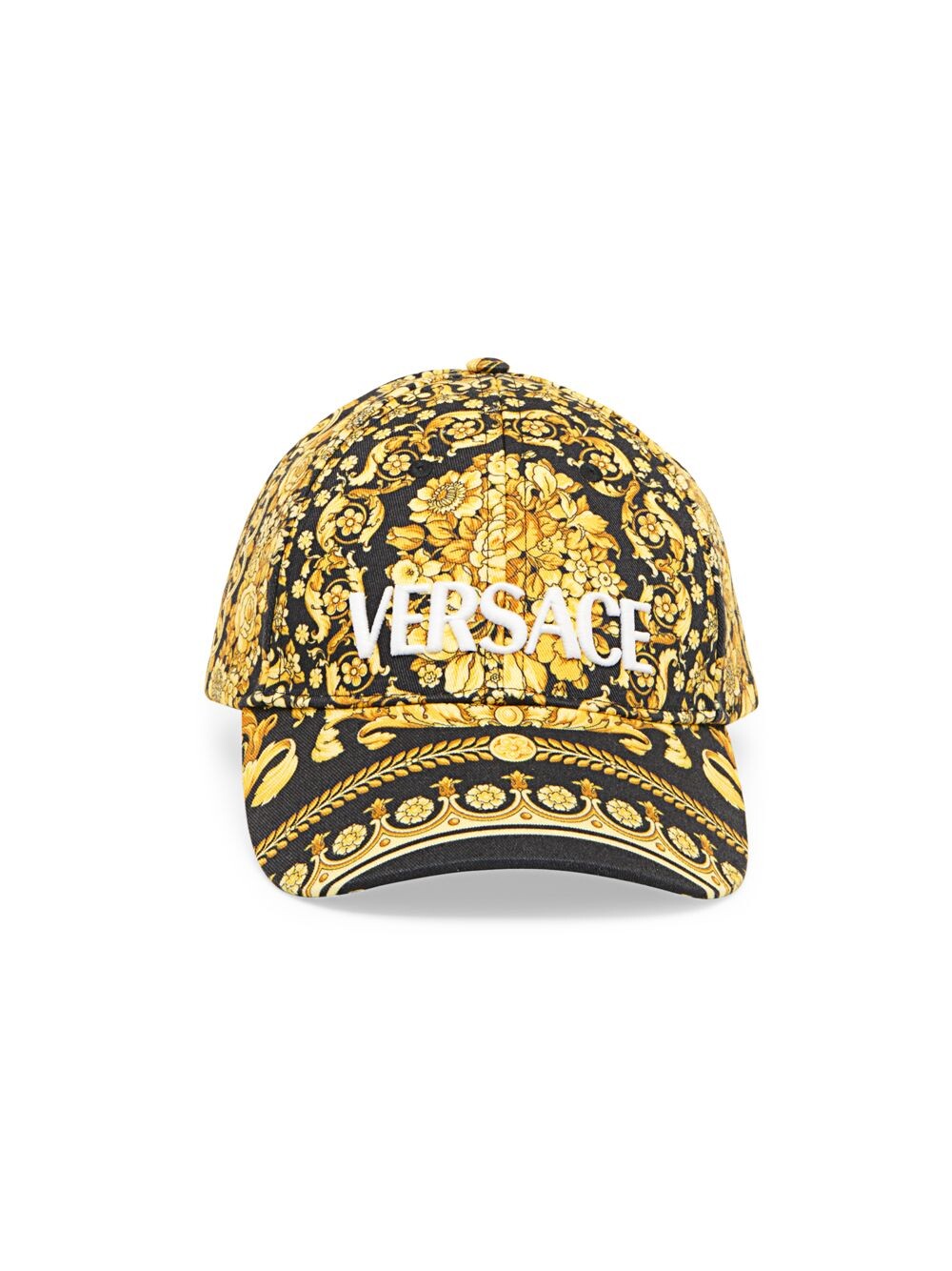 

Бейсболка с логотипом Barocco Versace, черный