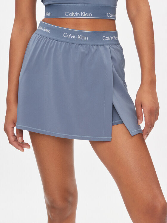 

Мини-юбка стандартного кроя Calvin Klein, синий