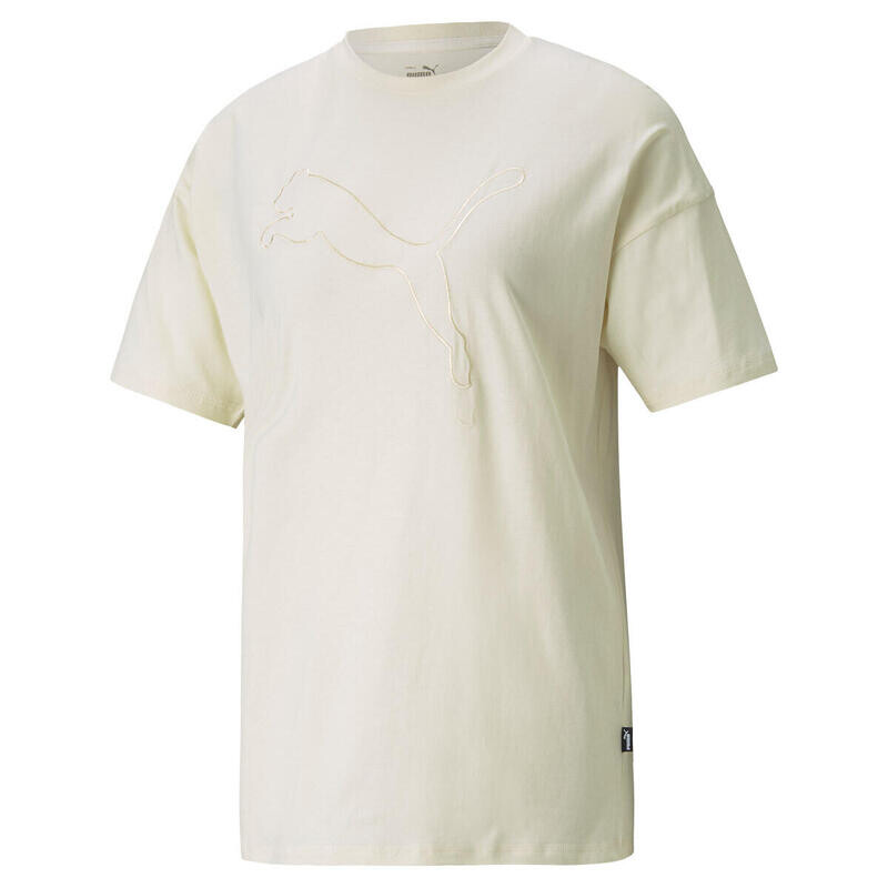 

Футболка женская в упаковке 1 шт. Удобная посадка. PUMA, цвет weiss