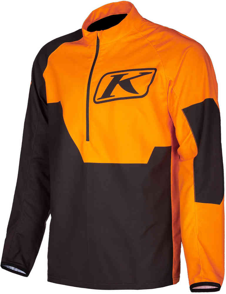 Пуловер для мотокросса Revolt 2023 Klim, черный/оранжевый