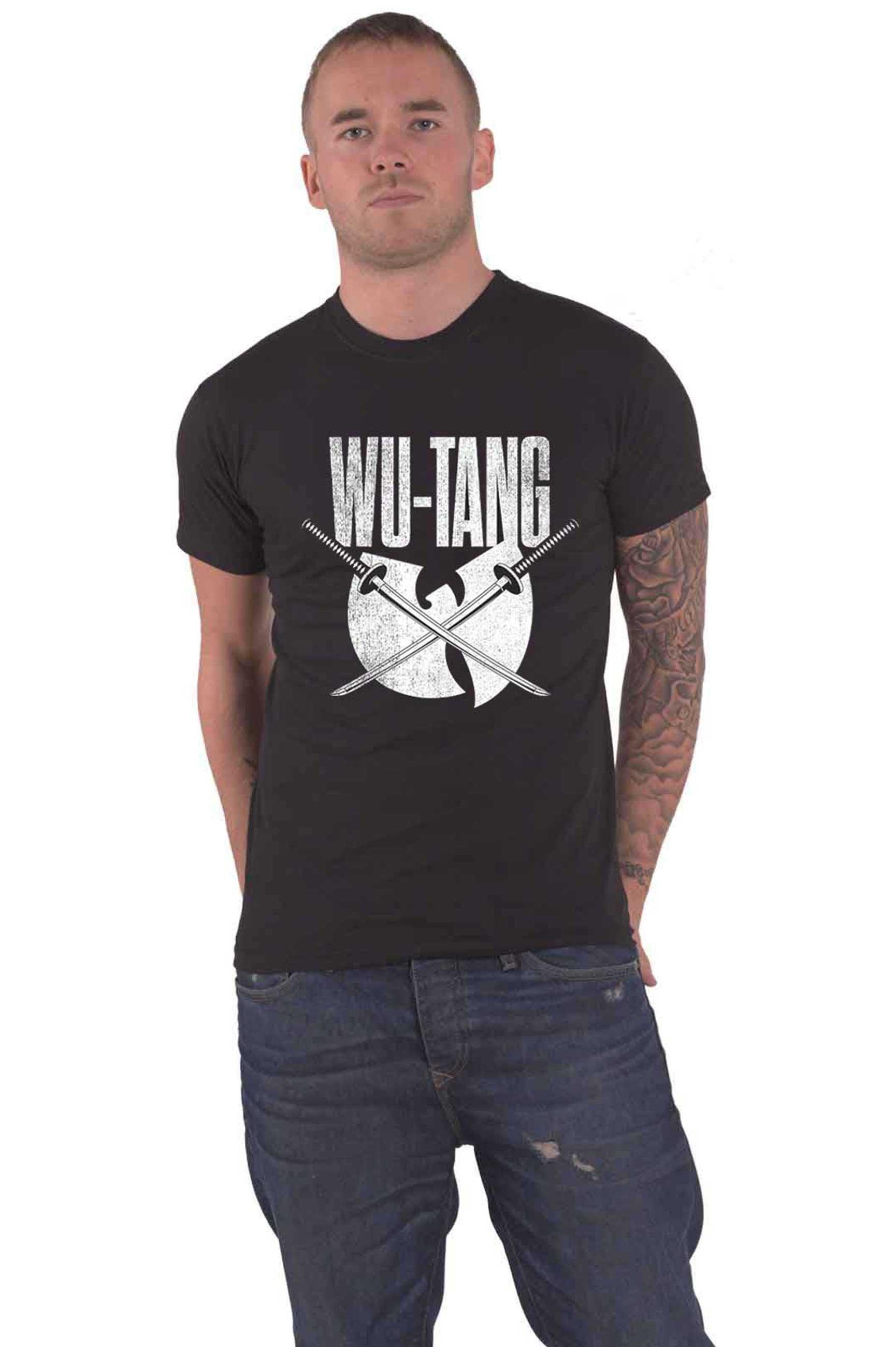 Футболка с логотипом Katana Wu Tang Clan, черный printio футболка wearcraft premium wu tang clan