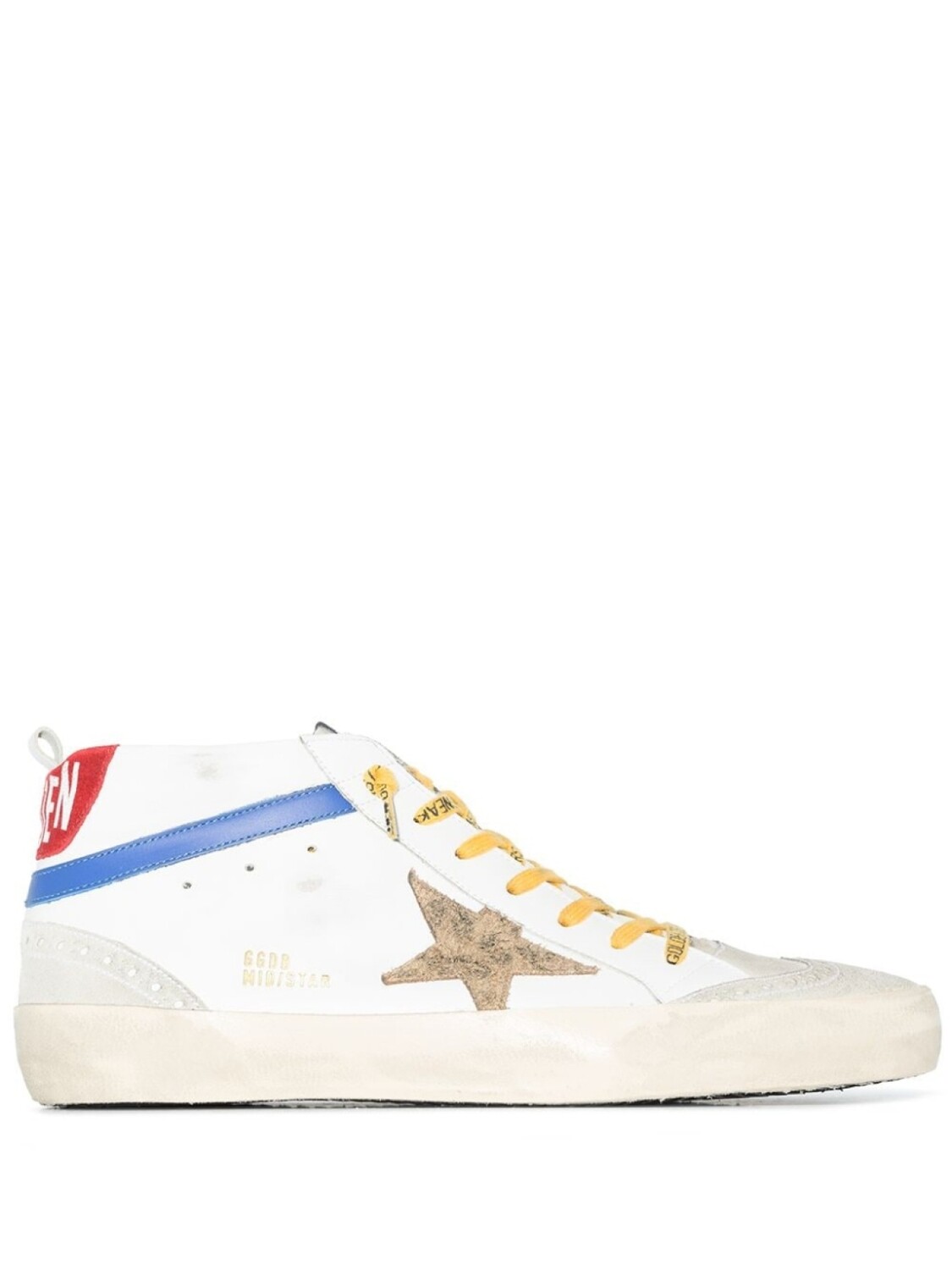 

Golden Goose кроссовки Mid Star, белый