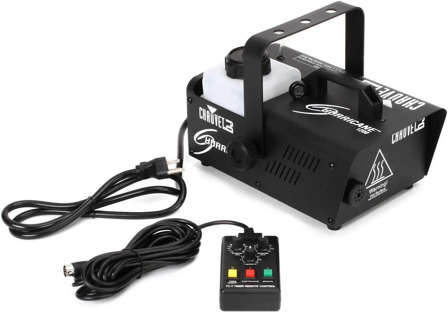 

Chauvet DJ Hurricane 1200 Противотуманная машина (18 000 куб. футов в минуту)