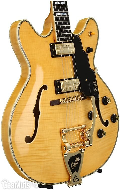 

Электрогитара Guild Starfire VI Semi-Hollow Electric Guitar - Blonde