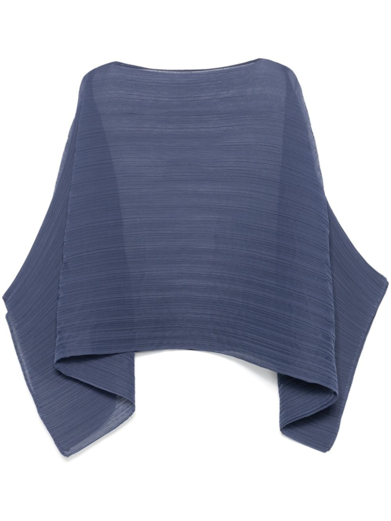 

Pleats Please Issey Miyake шаль Madame-T August, синий