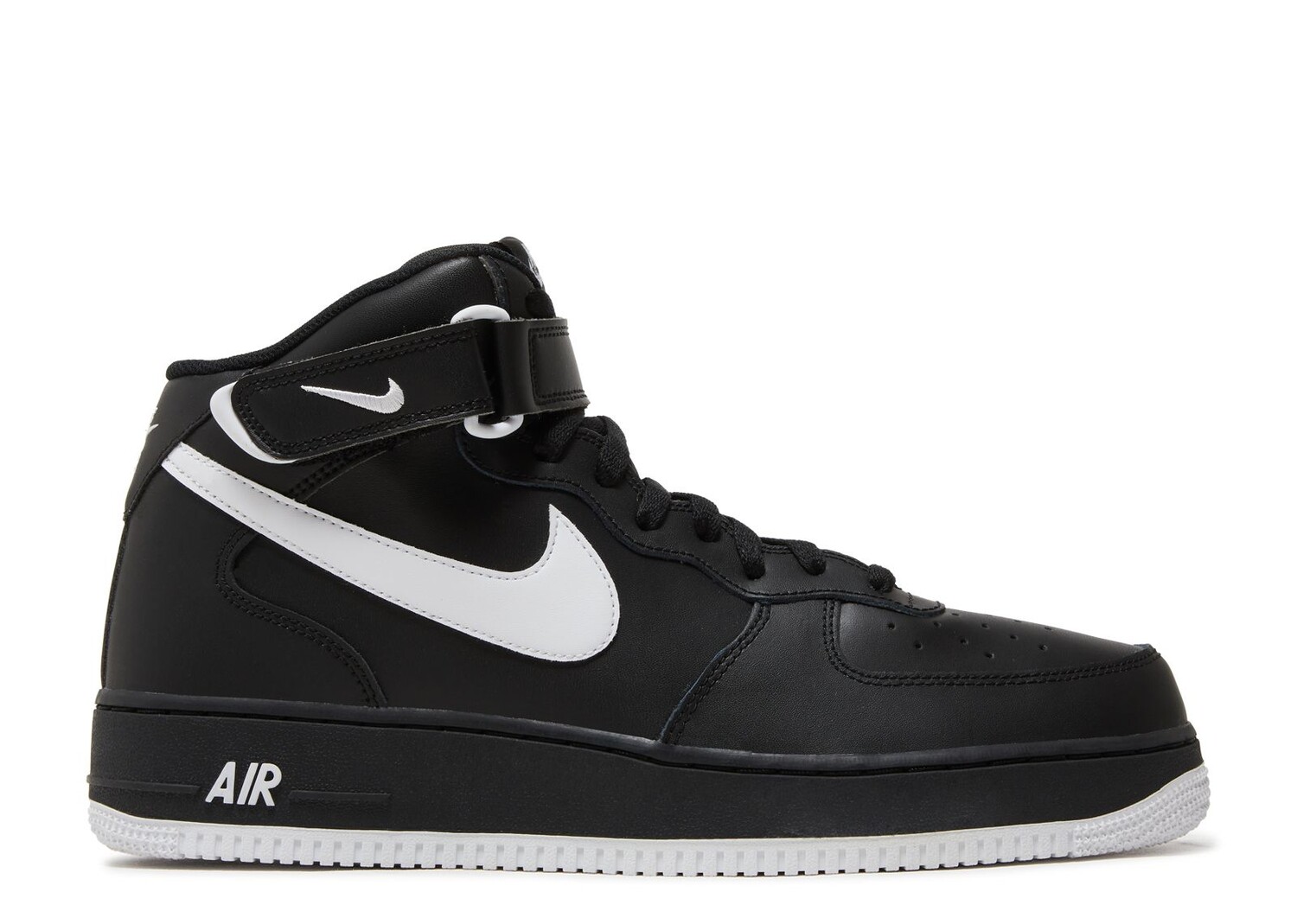 

Кроссовки Nike Air Force 1 Mid '07 'Black White', черный