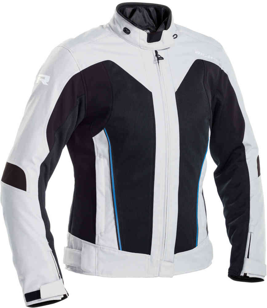Водонепроницаемая женская мотоциклетная текстильная куртка Airstream-X Richa, светло-серый/черный