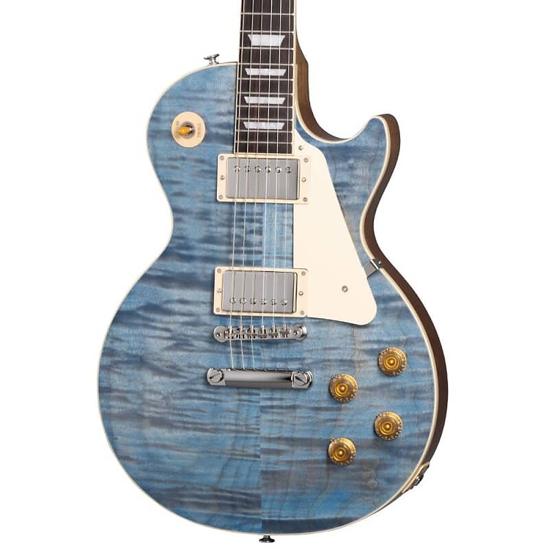 

Электрогитара Gibson Les Paul Standard 50s Figured Top - Ocean Blue