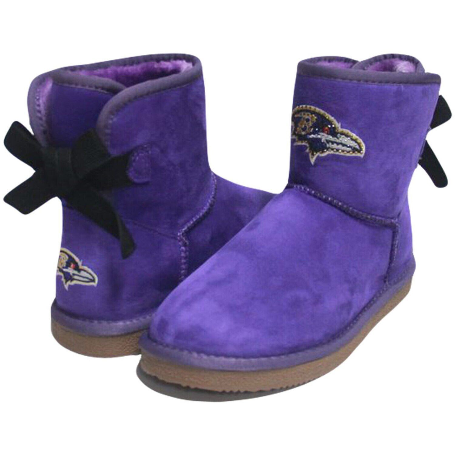 

Женские ботинки с лентой Cuce Baltimore Ravens Low Team