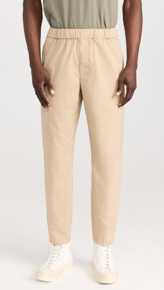 

Брюки Club Monaco Elasticated, коричневый