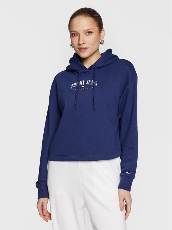 

Толстовка свободного кроя Tommy Jeans, синий