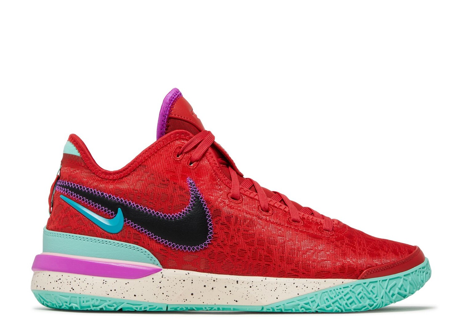 

Кроссовки Nike Zoom Lebron Nxxt Gen 'Track Red', красный