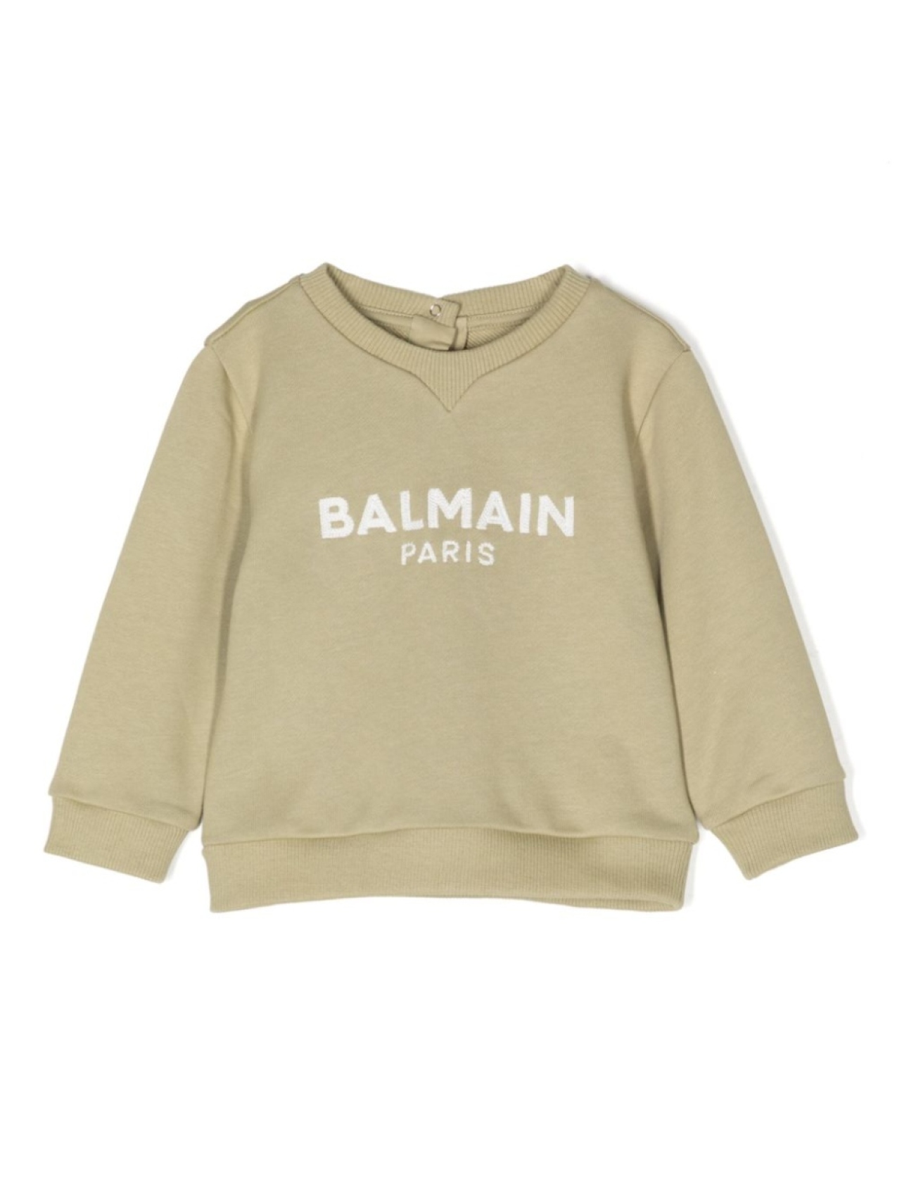 

Balmain Kids толстовка с логотипом, коричневый