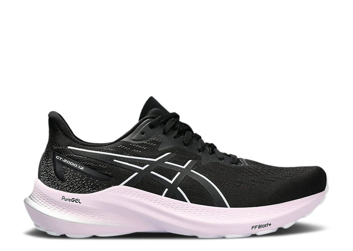 Кроссовки ASICS Wmns Gt 2000 12 'Black Cosmos', черный