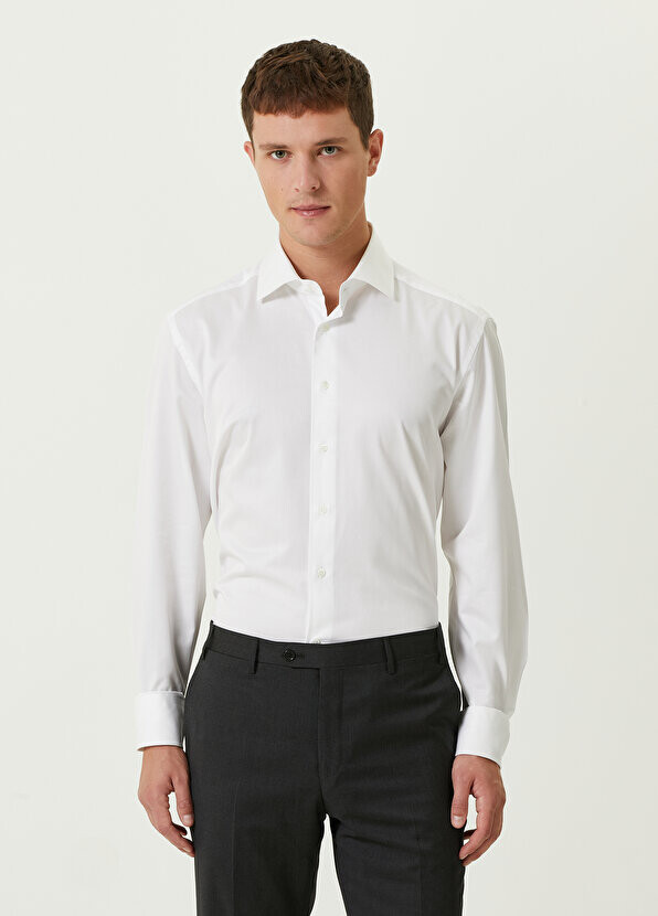 

Белая рубашка Corneliani