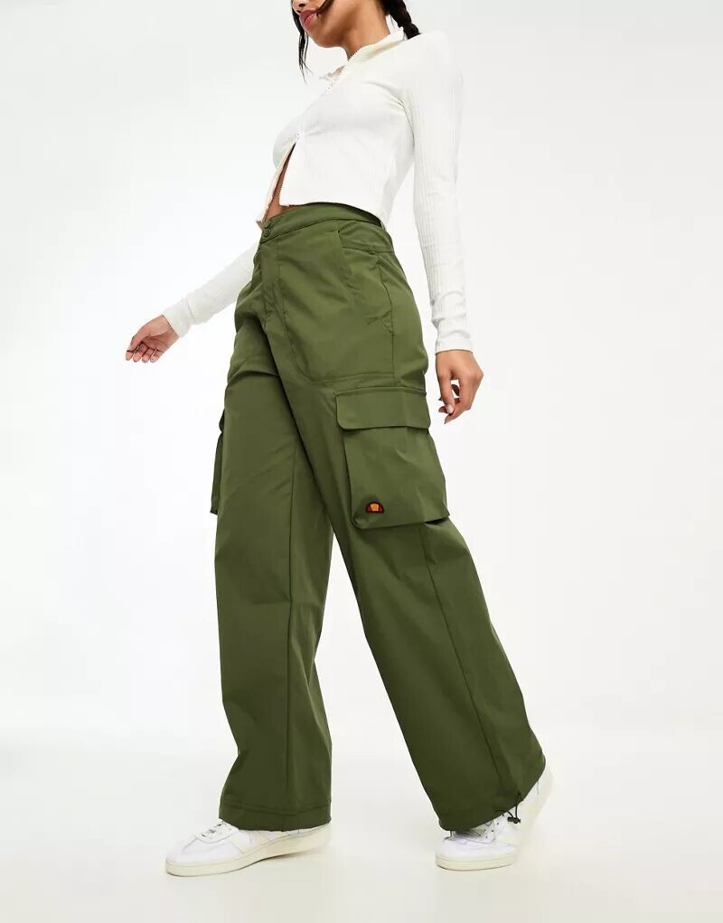 

Брюки карго цвета хаки ellesse Sanzan, Серый