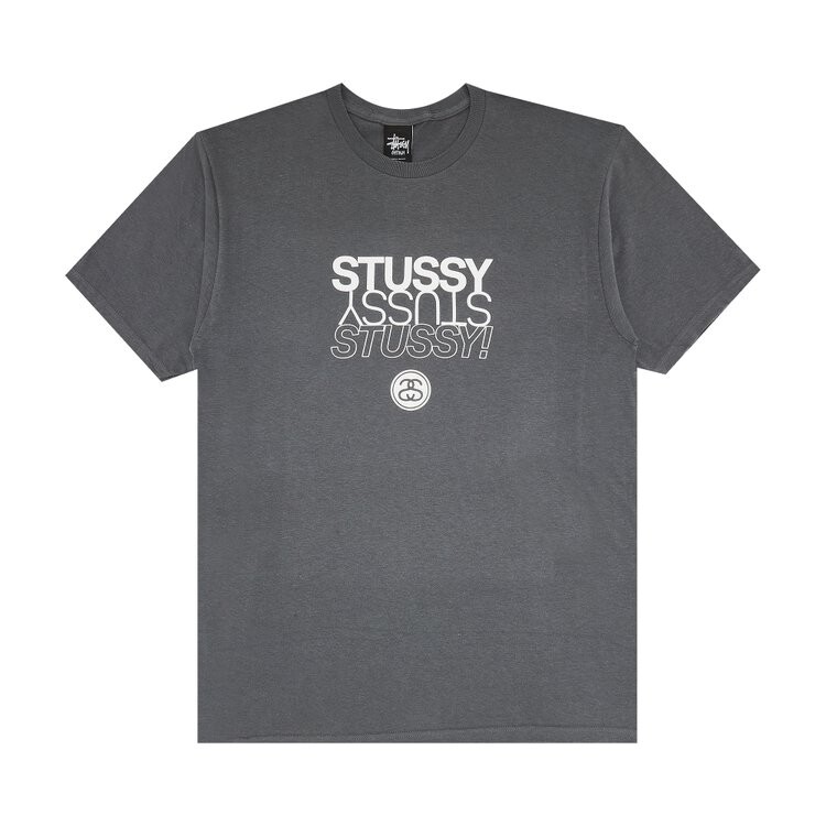 

Футболка Stussy 'Charcoal', серый