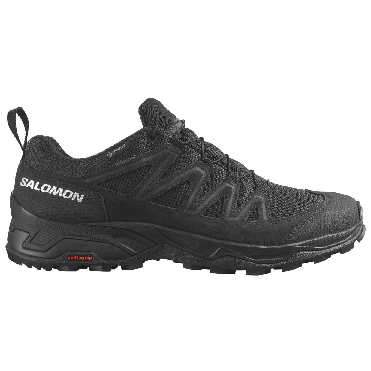 Мультиспортивная обувь Salomon X Ward Leather GTX, цвет Black/Black/Black