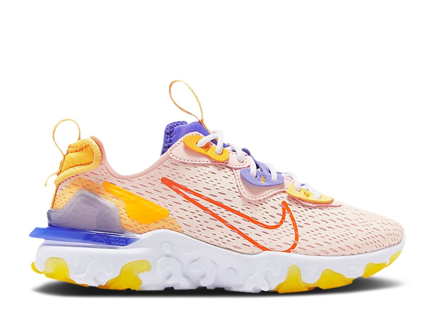 

Кроссовки Nike Wmns React Vision 'Washed Coral', кремовый, Бежевый