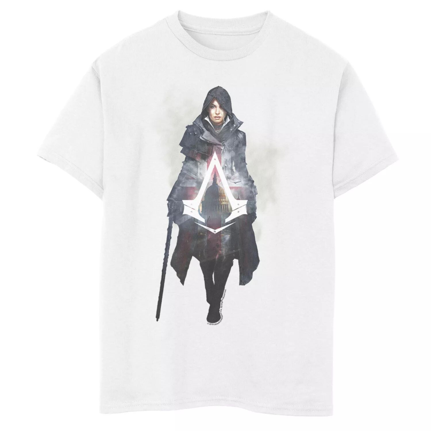 

Футболка с портретом Иви Фрай для мальчиков 8–20 лет Assassin's Creed Licensed Character