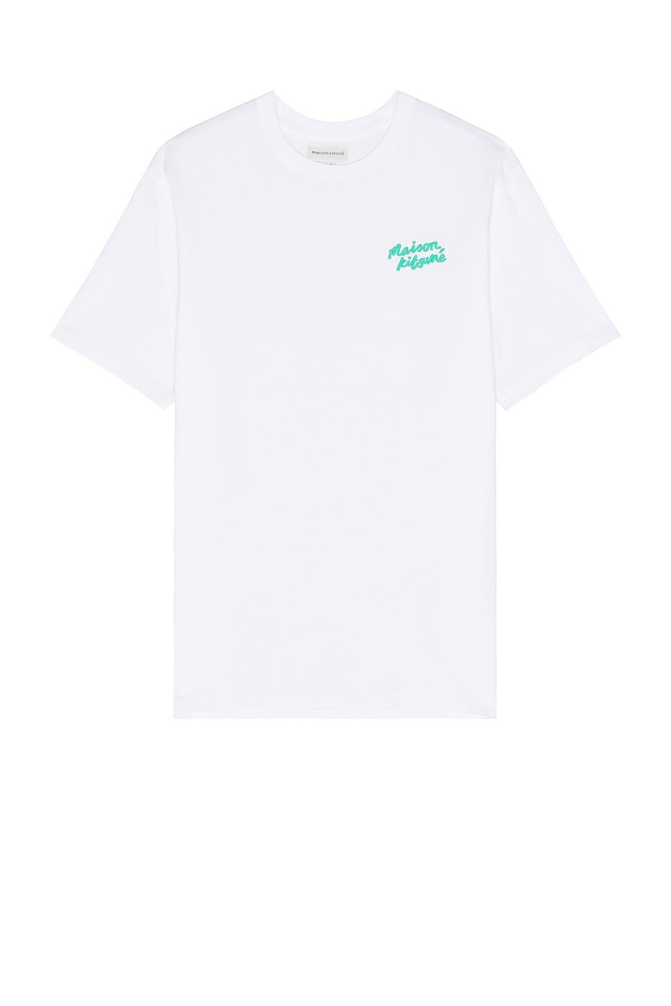 

Футболка Maison Kitsune Handwriting, белый