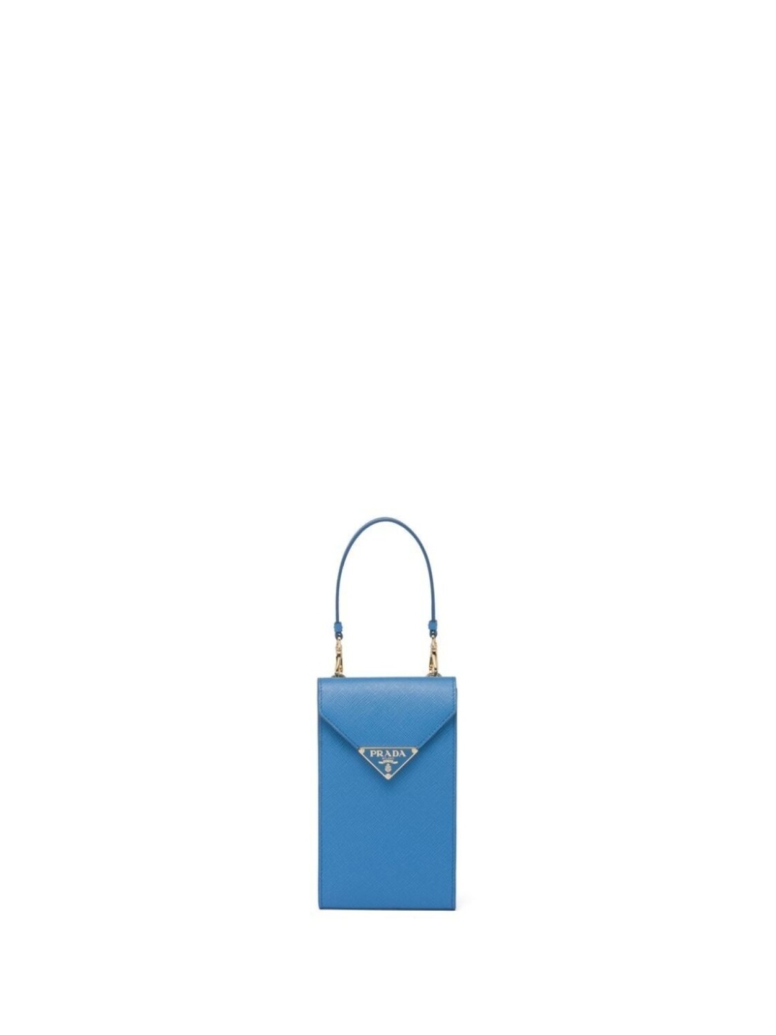 

Prada мини-сумка из сафьяновой кожи, синий