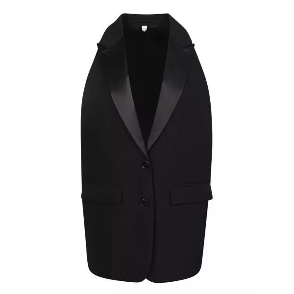 

Куртка tailored sleeveless jacket Burberry, черный