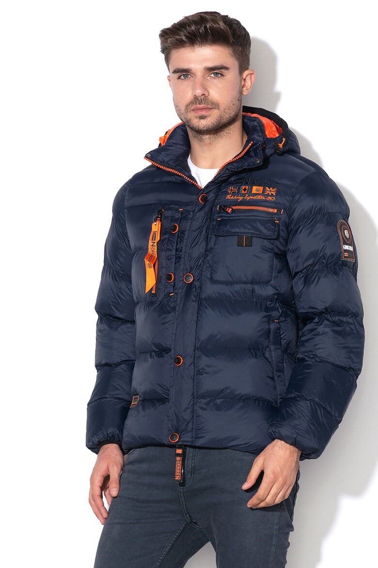 

Стеганая куртка Citernier с капюшоном Geographical Norway, синий