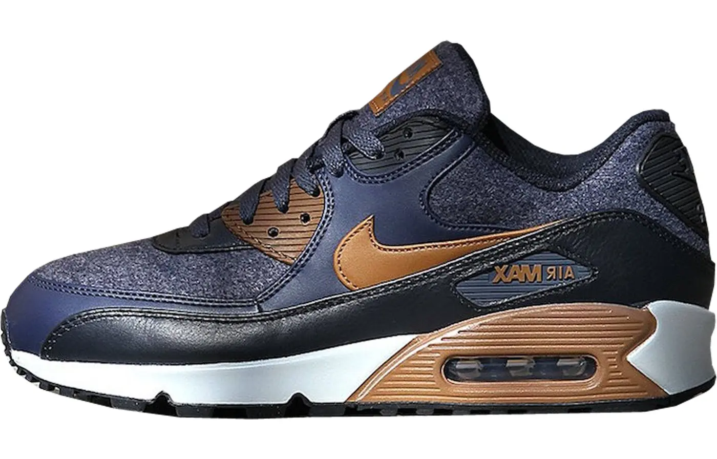 

Nike Air Max 90 Шерсть Громово-синий