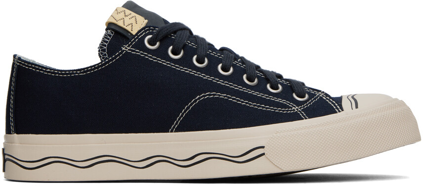 

Темно-синие кроссовки Seeger Lo visvim, Синий