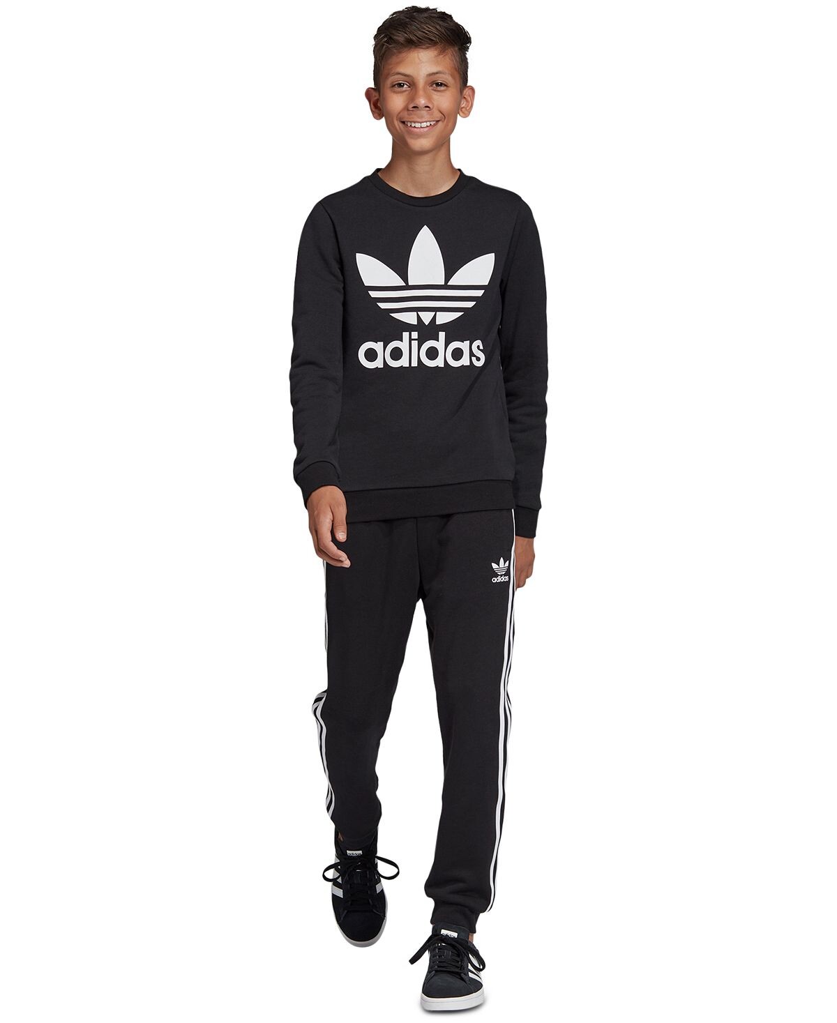 

Толстовка из френч терри Big Boys с логотипом трилистника adidas