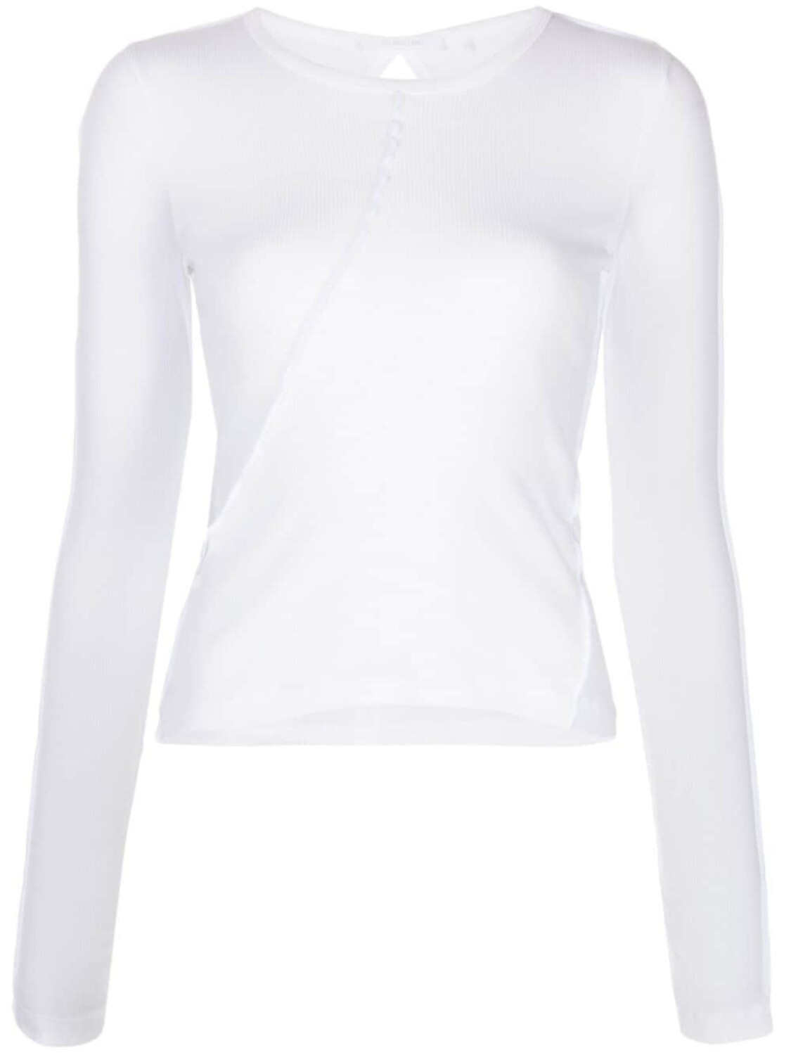 

Helmut Lang футболка Twisted, белый
